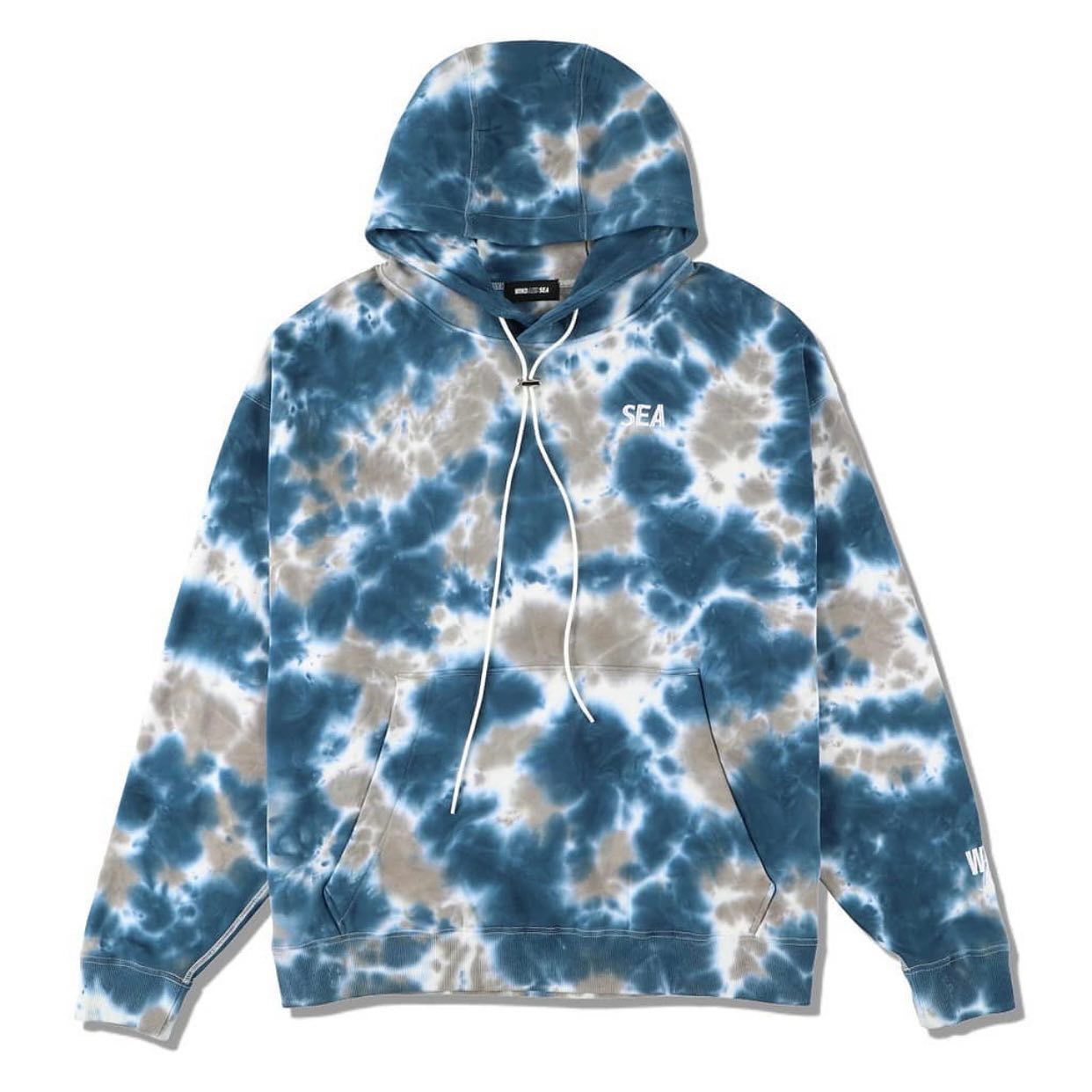 WIND AND SEA ウィンダンシー SEA (tie-dye) HOODIE タイダイ プル